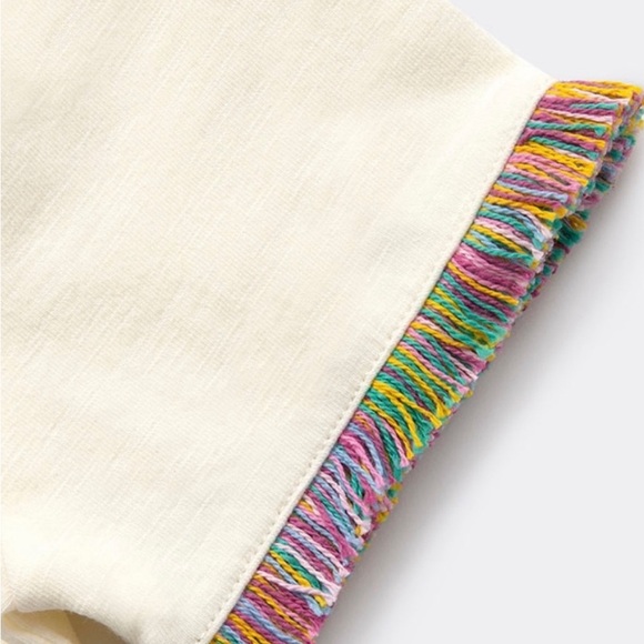 Size 2,4 New Matilda Jane Colorful World Tee + Stripe Play Shortie - Picture 3 of 5